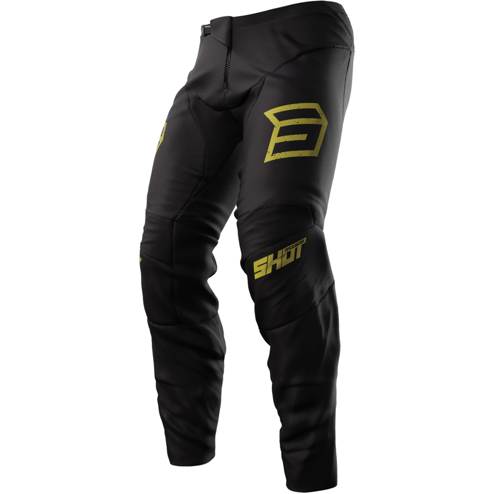 Shot - Pantalon Devo Army Noir / Or