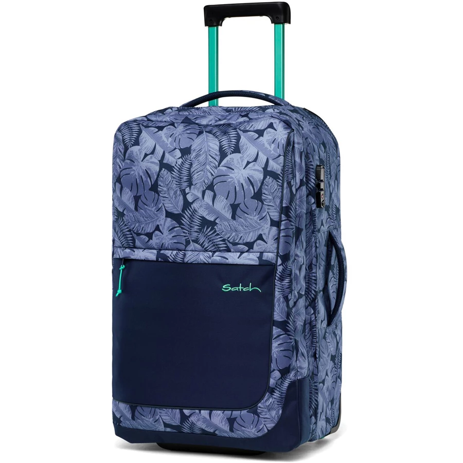 Satch Flow - 2-Rollen-Trolley M 65 cm tropic blue