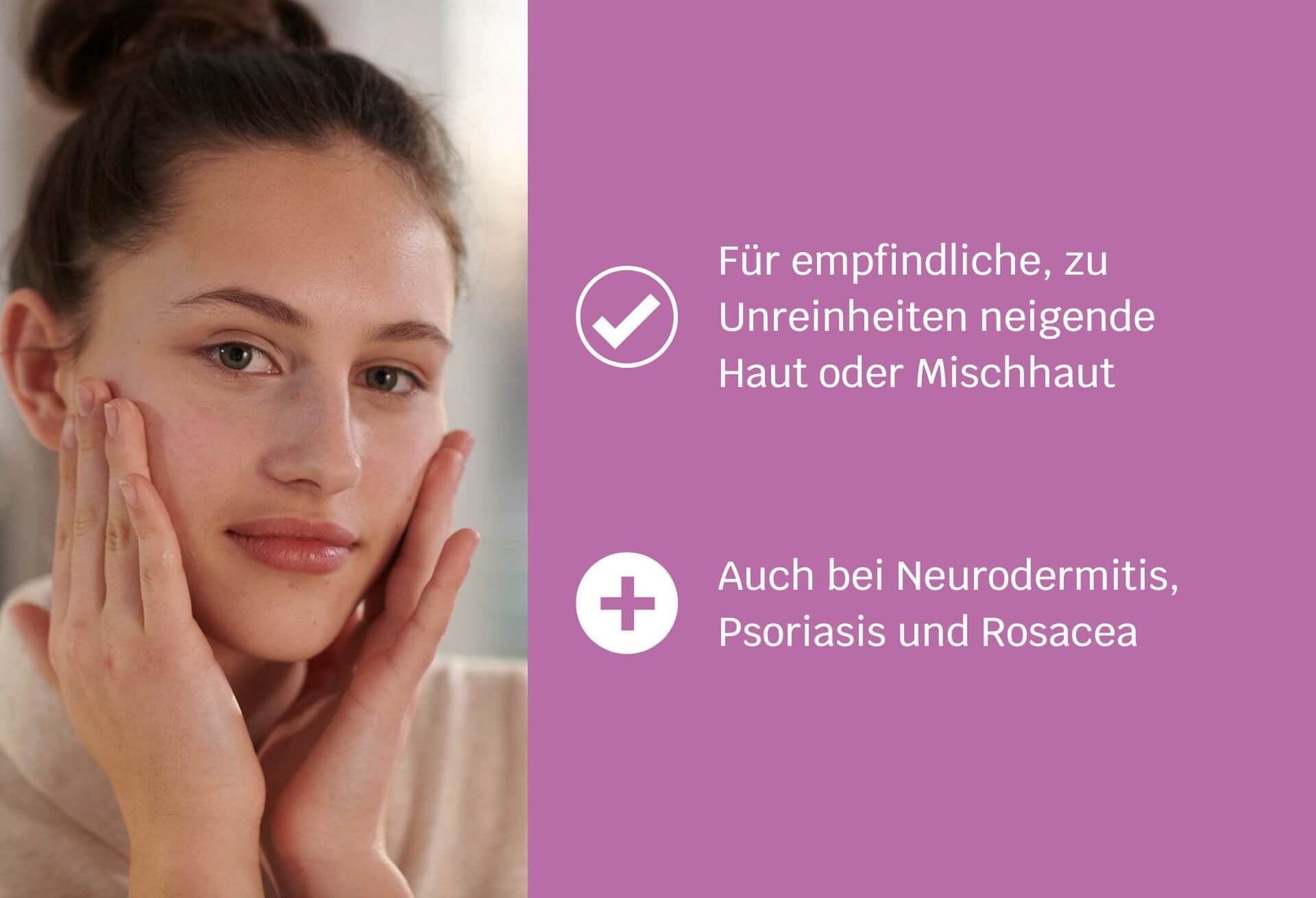 Siriderma Feuchtigkeitscreme ohne Duft-Pflege für empfindliche Mischhaut und bei Rosacea/Couperos