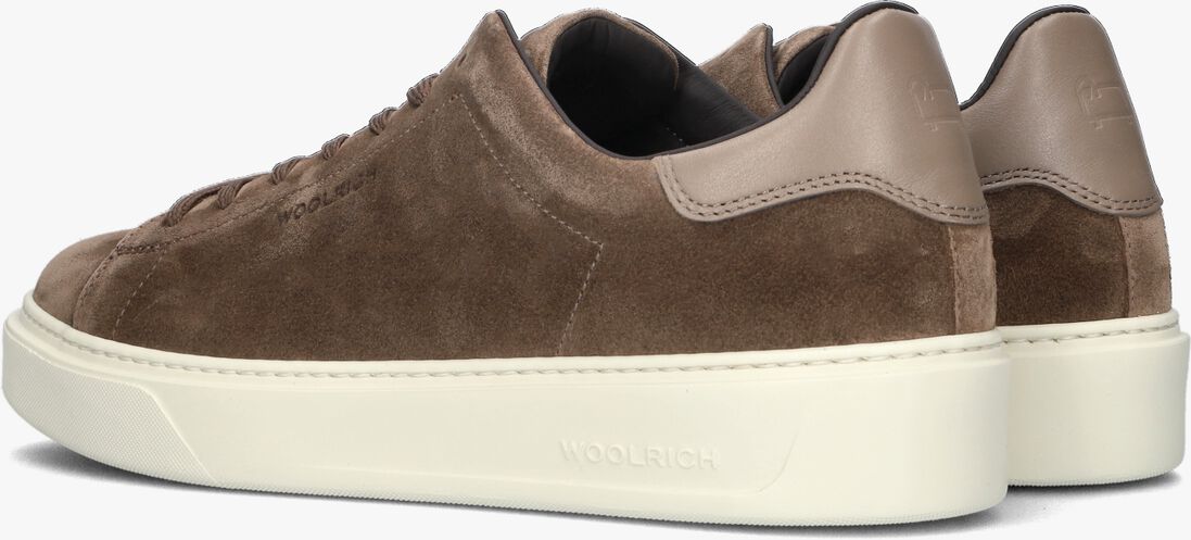 WOOLRICH bruine woolrich lage sneakers classic court man