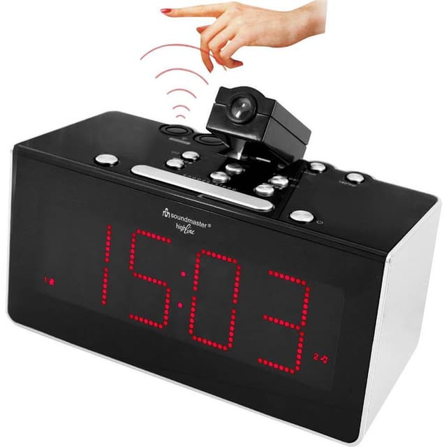 Radiovækkeur soundmaster FUR6005 FM Sort