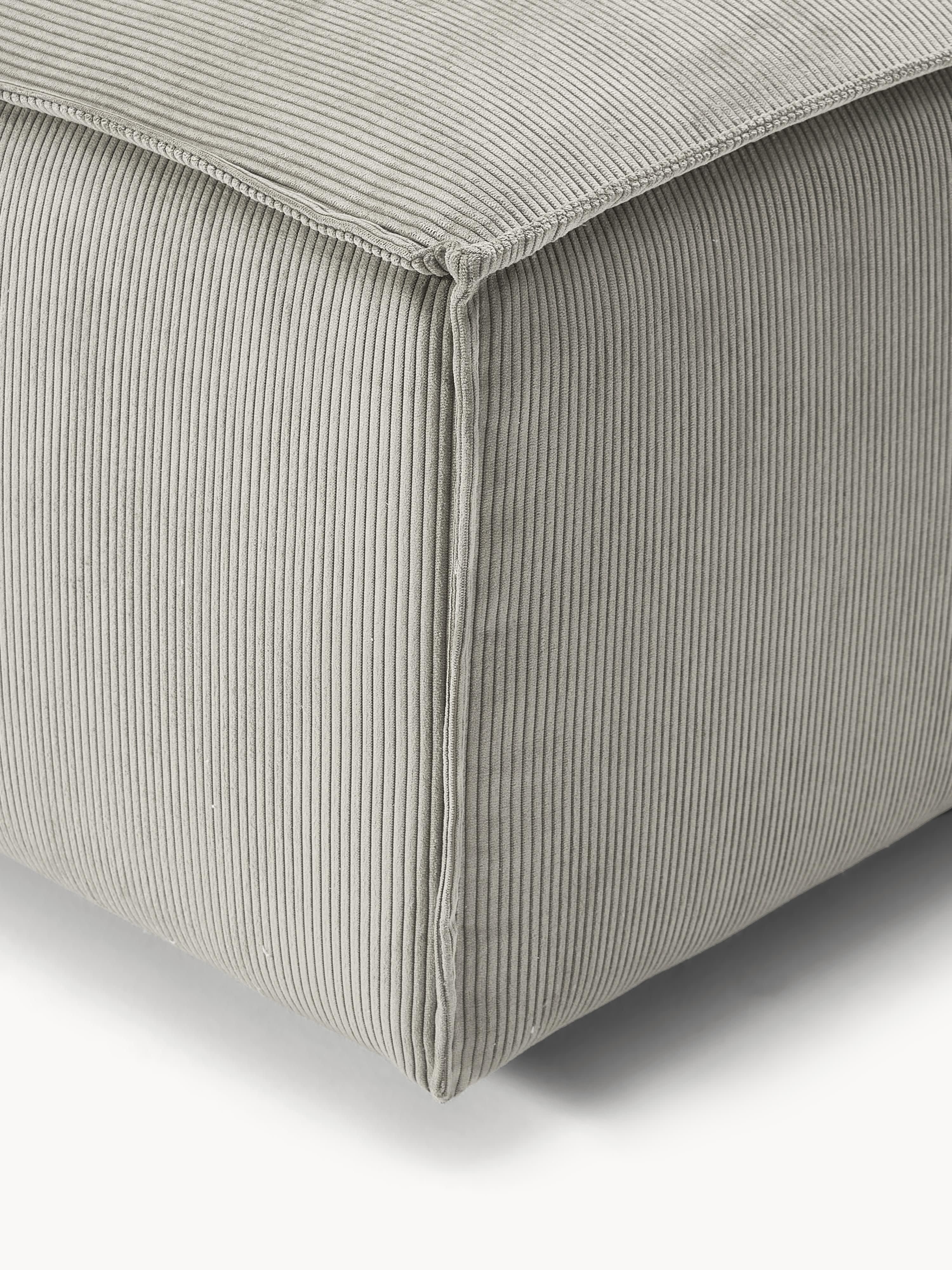 Chaise longue module Lennon van corduroy