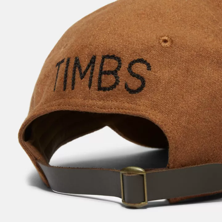 Casquette en laine Timberland x Nina Chanel Abney unisexe en rouille