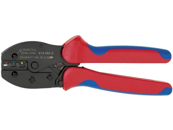 Rennsteig Werkzeuge PEW9.50 619 050 3 Krympetang Uisolerede fladstikforbindelser 0.5 til 6 mm²