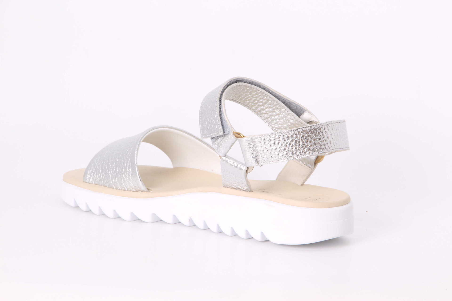 Paul Green Sandale metallic silver