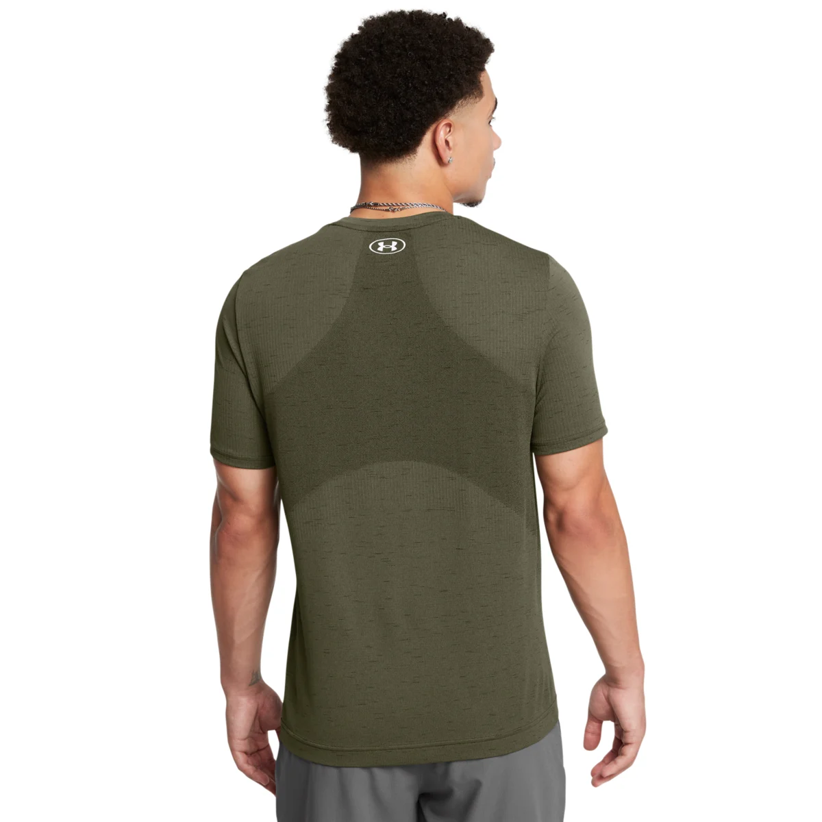 Under Armour Vanish Seamless SS Marine OD Green