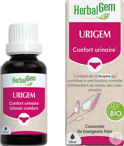 Herbalgem Urigem GC27 Complexe Confort Urinaire Bio Flacon 30ml