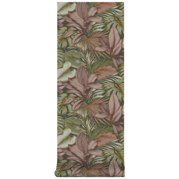 Vliesbehang Indra groen/natuurlijk 120994