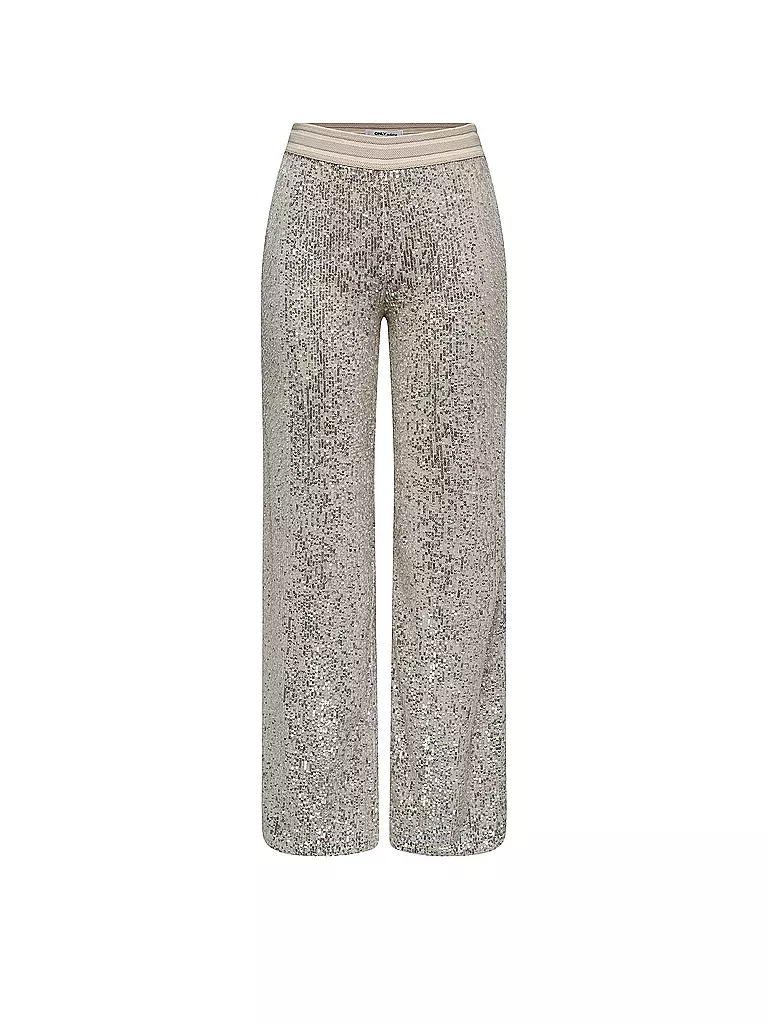 ONLY High Waist Hose ONLFRANSA silber