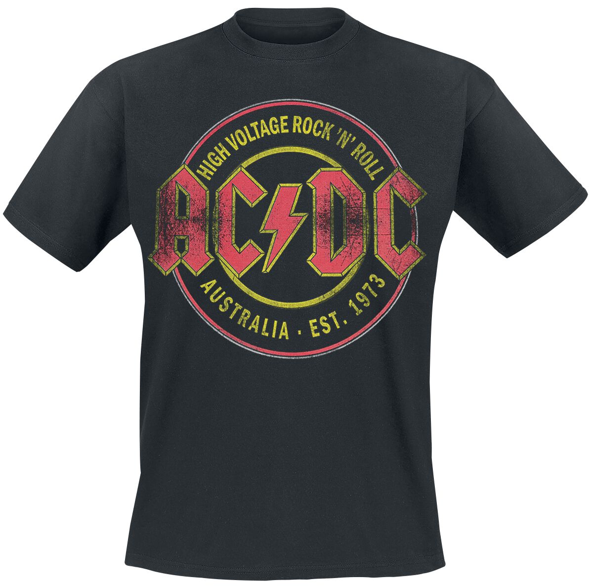 High Voltage - Rock 'N' Roll - Australia Est. 1973 | AC/DC T-Shirt Manches courtes