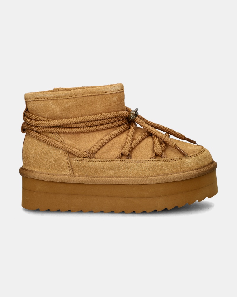 Colors of California Gevoerde boots  - cognac