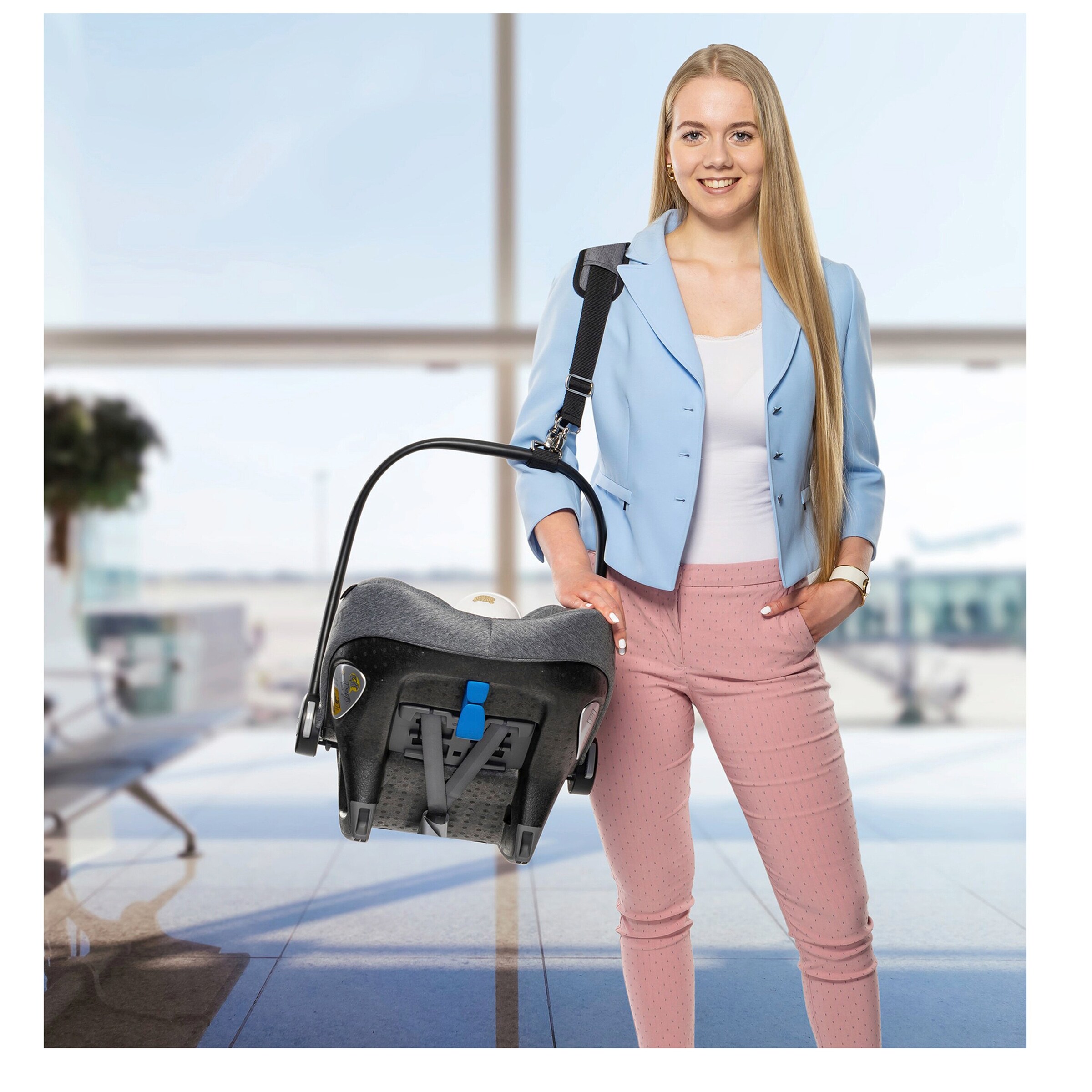 reer Clip&Go Carry Tragegurt für Babyschale