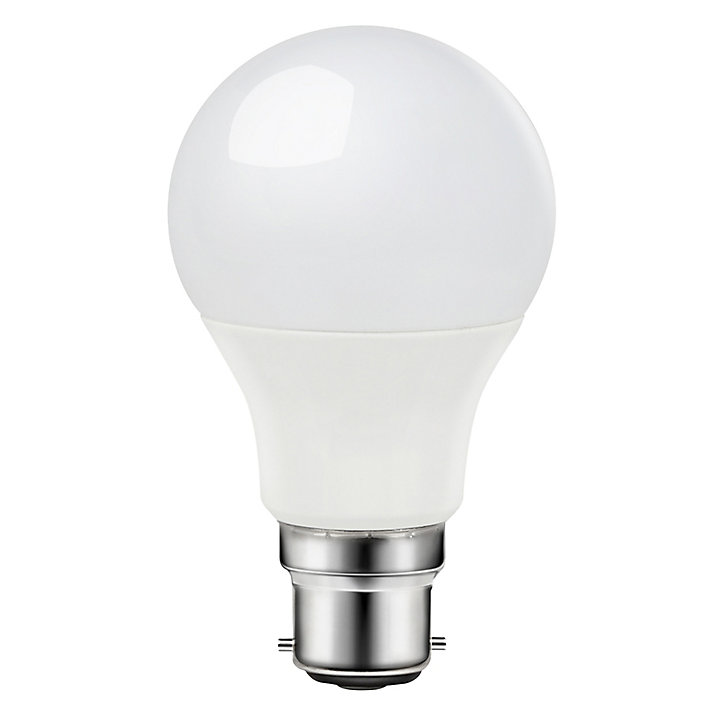 Lot 3 ampoules LED A60 B22 806lm 7.3W = 60W Ø6cm Diall blanc neutre