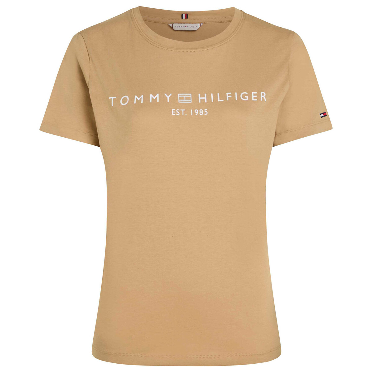 TOMMY HILFIGER<br>Camiseta de manga curta e gola redonda