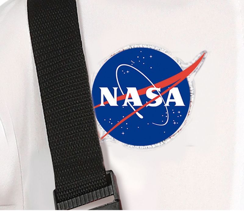 GUIRCA - Astronauten Kostuum - Zwart - Polyester