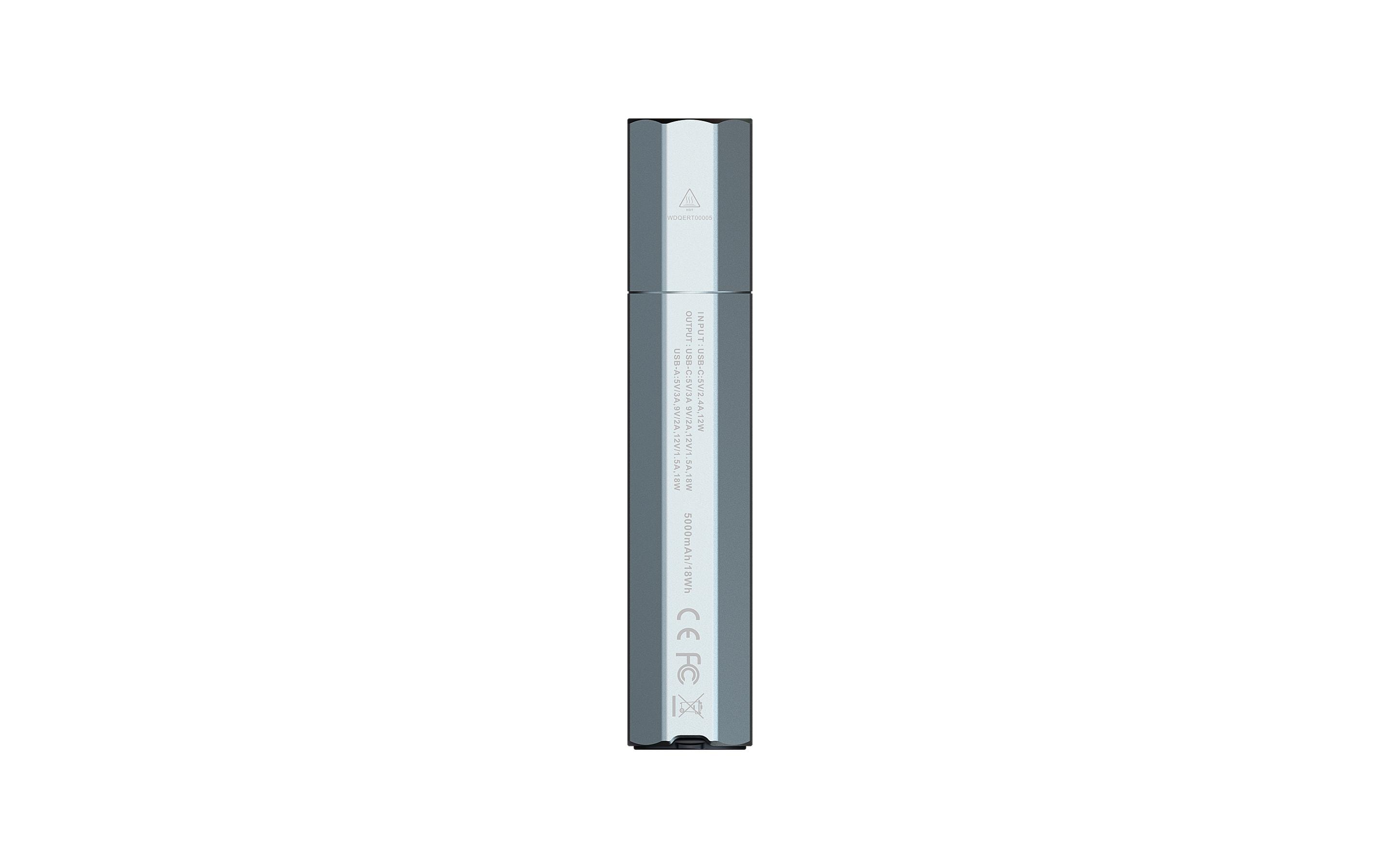 Taschenlampe E-CP Powerbank-TaschenlampeAlltagstaschenlampe Taschenlampe mit Powerbank