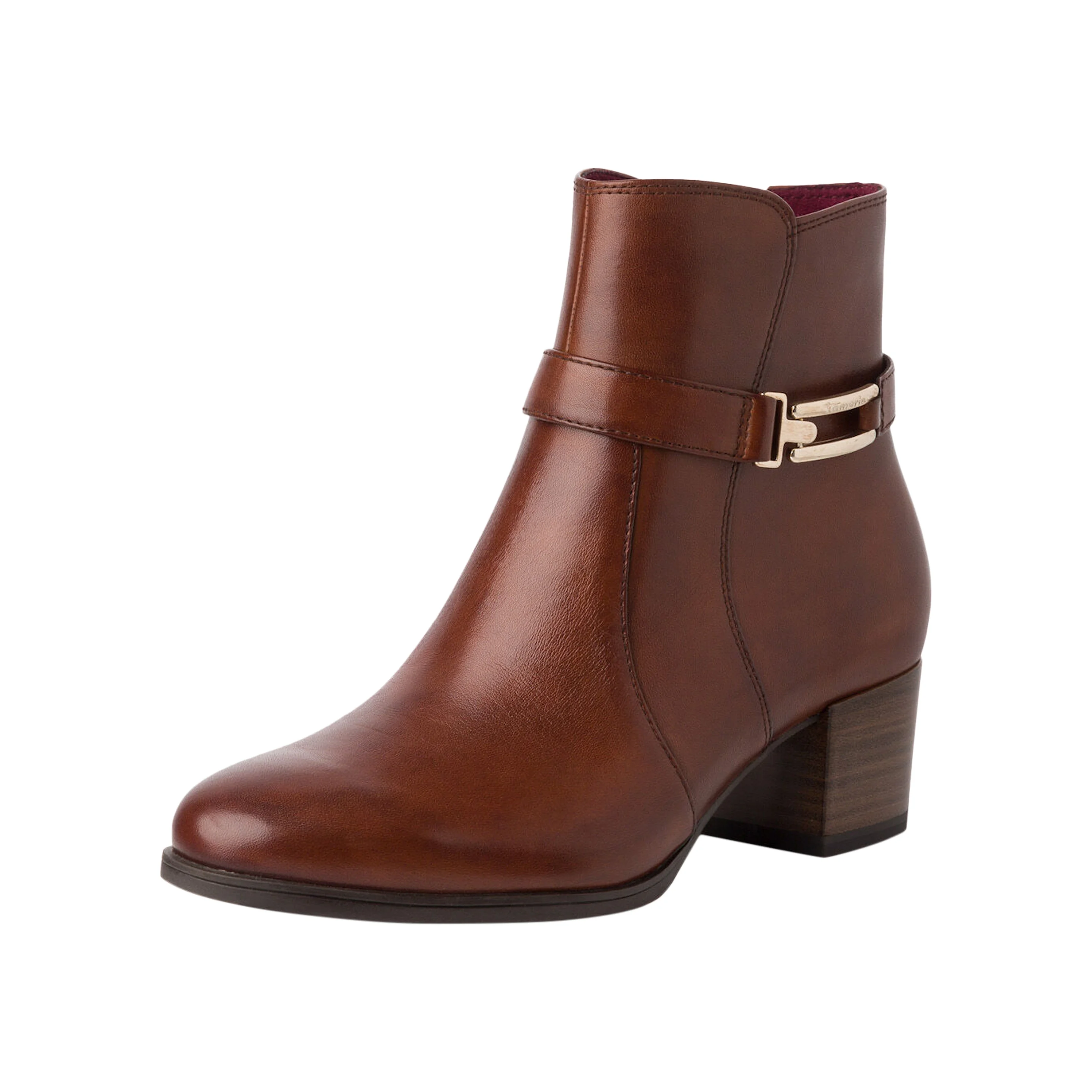 Bottines cuir | Marron