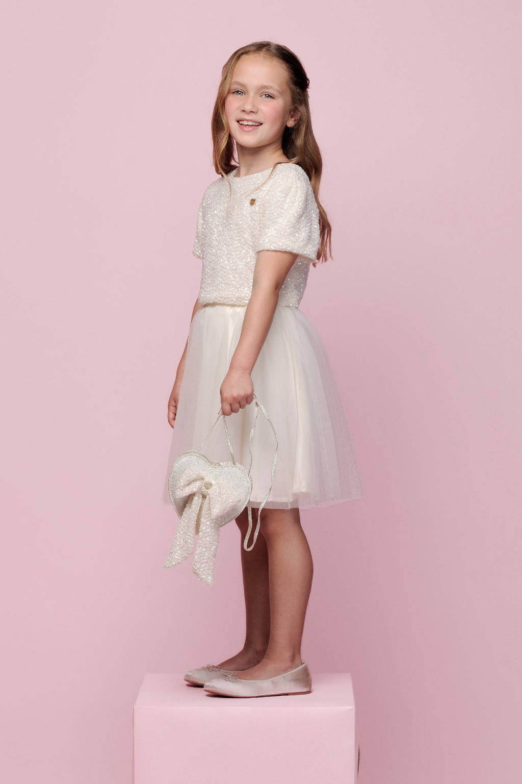 Le Chic wit met pailletten