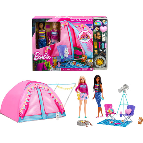 Barbie camping legesæt