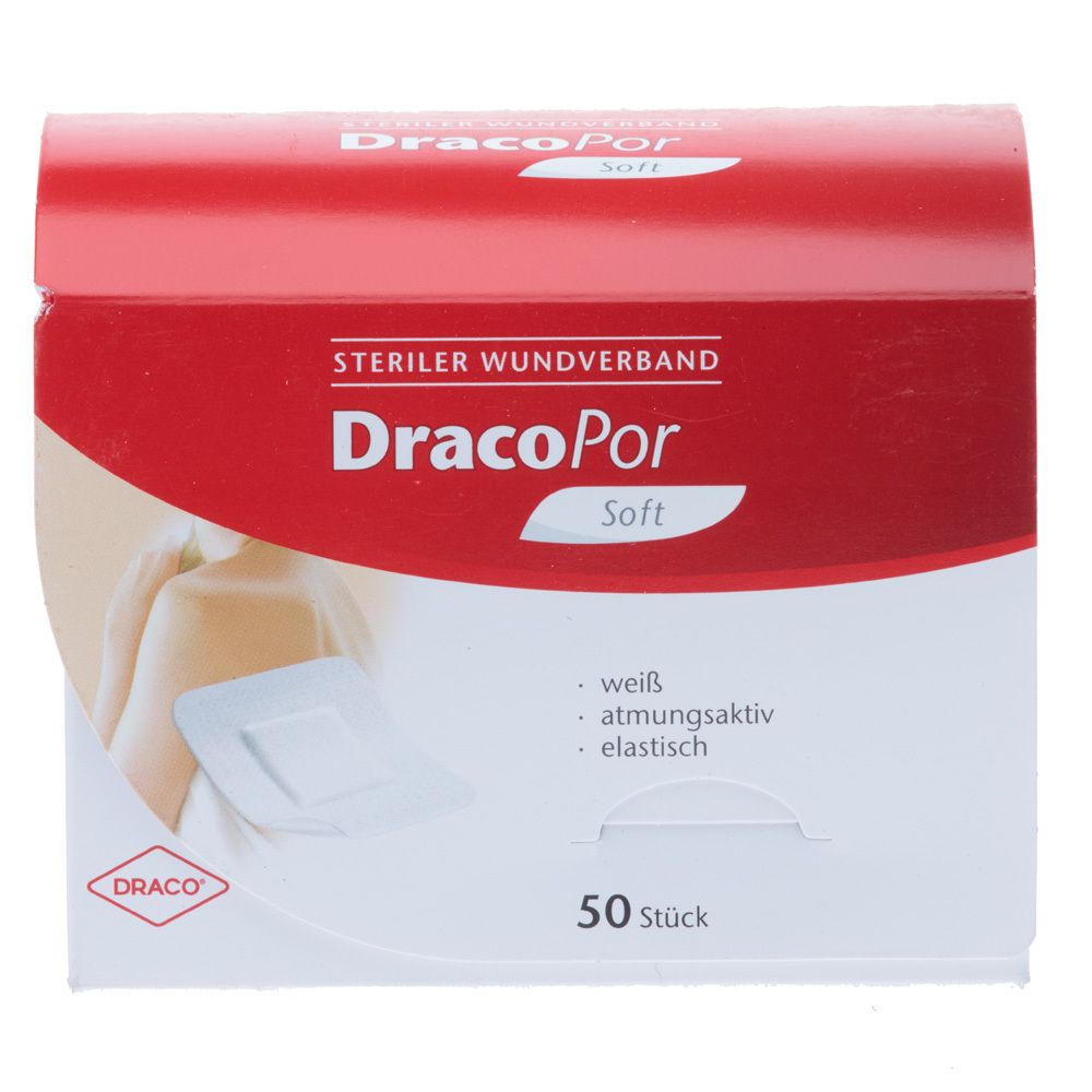 DracoPor Wundverband 8 cm x 10 cm steril
