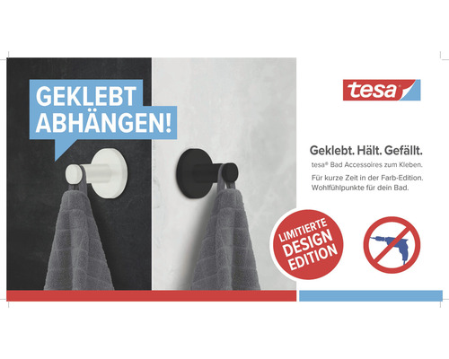 Toiletrolhouder Tesa MOON BLACK mat zwart 40560-00000-00