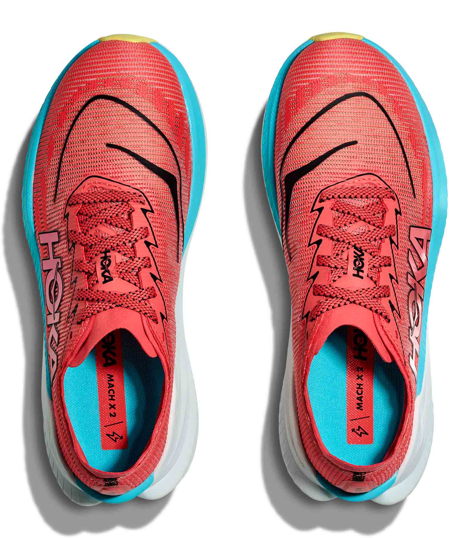 Mach X 2 Herre GFRT/Grapefruit/Electric Coral