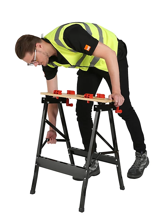 Etabli pliant mobile 100kg - 56 cm