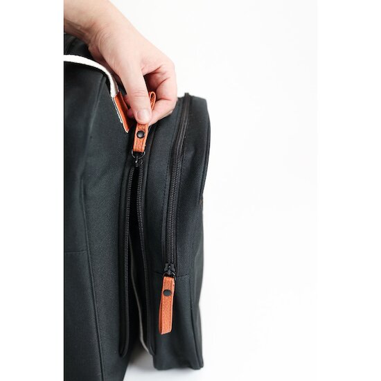 Sac à dos à langer Square Duo   Noir        de               Baby On Board