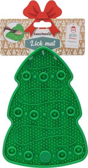 Beeztees likmat kerstboom groen 23 x 16 x 1 cm