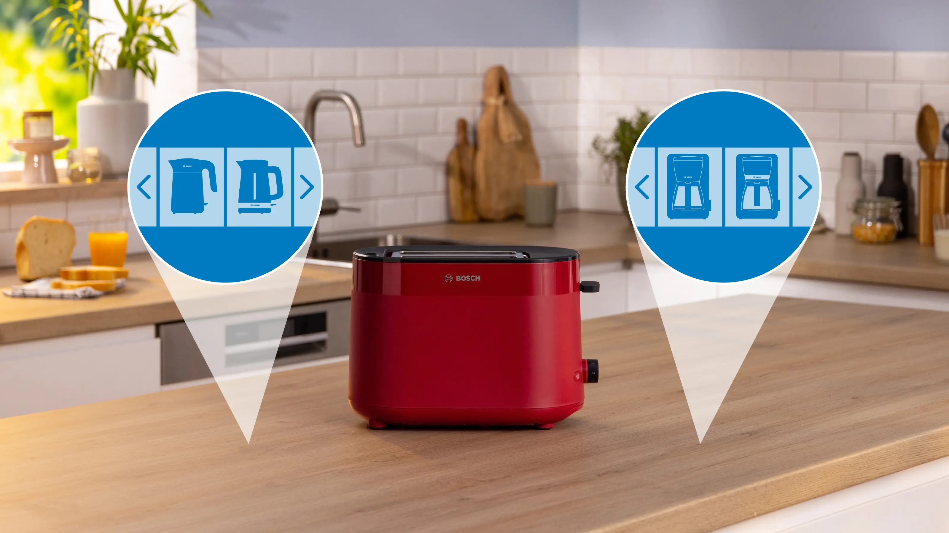 Broodrooster MyMoment Rood TAT2M124