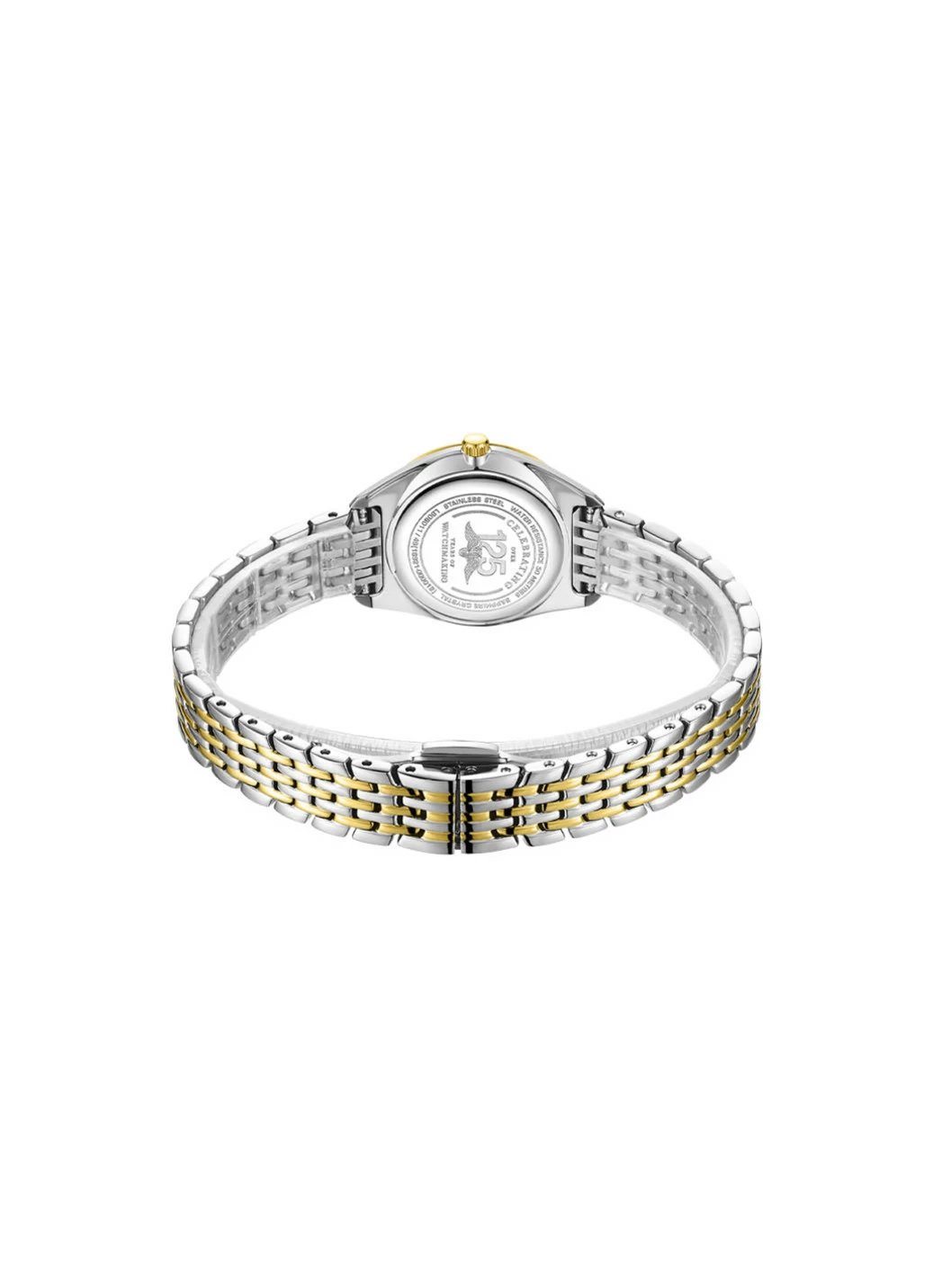 Rotary Quartz-Damenuhr mit Edelstahlbandgehäuse