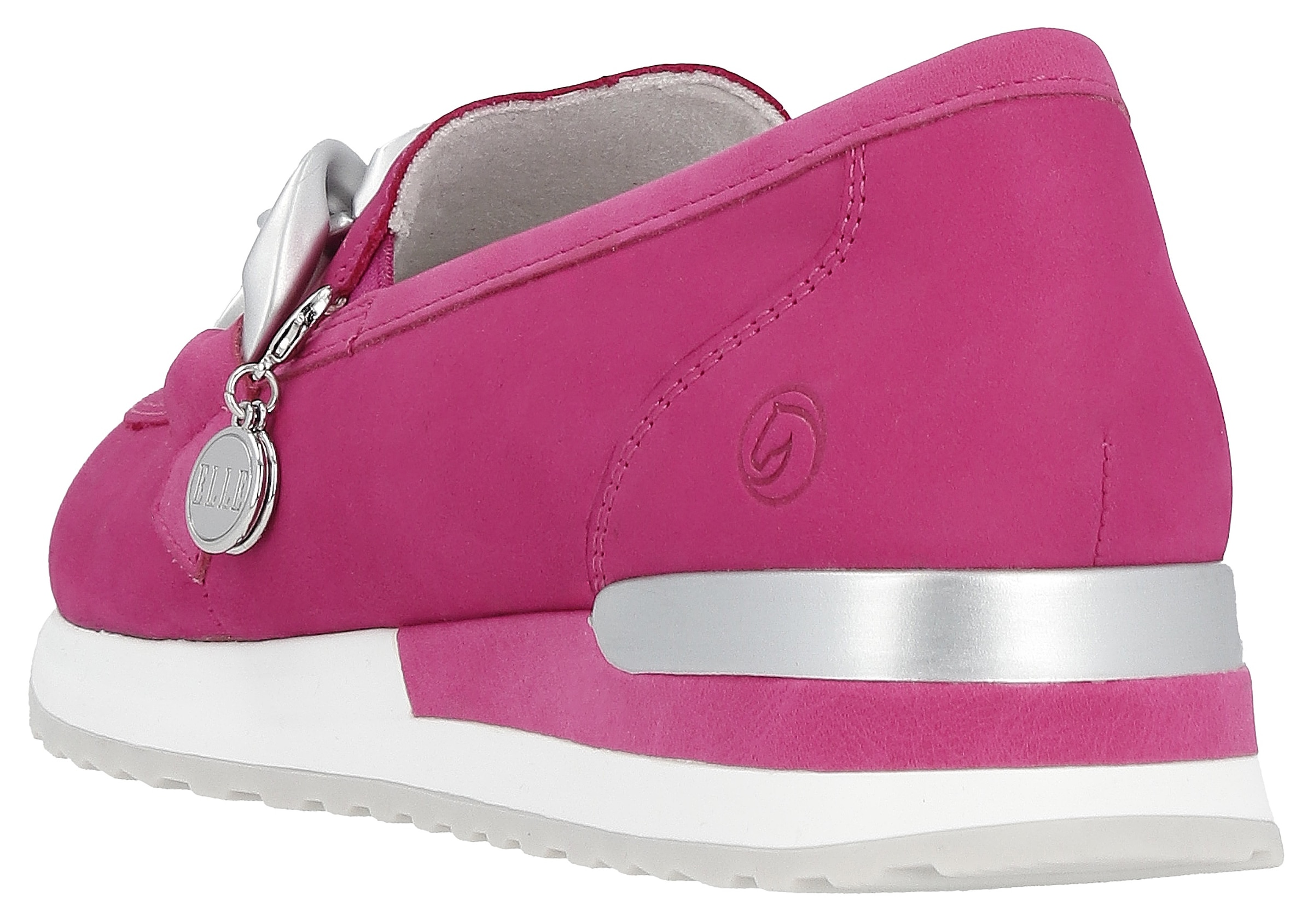 Remonte Slipper »ELLE-Collection«  Loafer, Schlupfschuh mit trendiger Zierkette