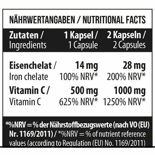 MST - Iron Chelate + Vitamin C