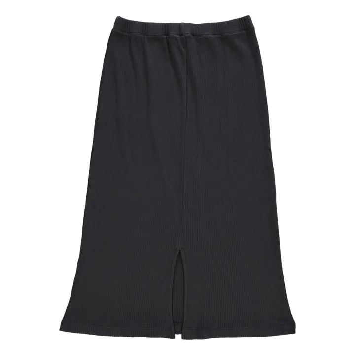 Poudre Organic Jupe Côtelée Sauge - Collection Femme | Noir