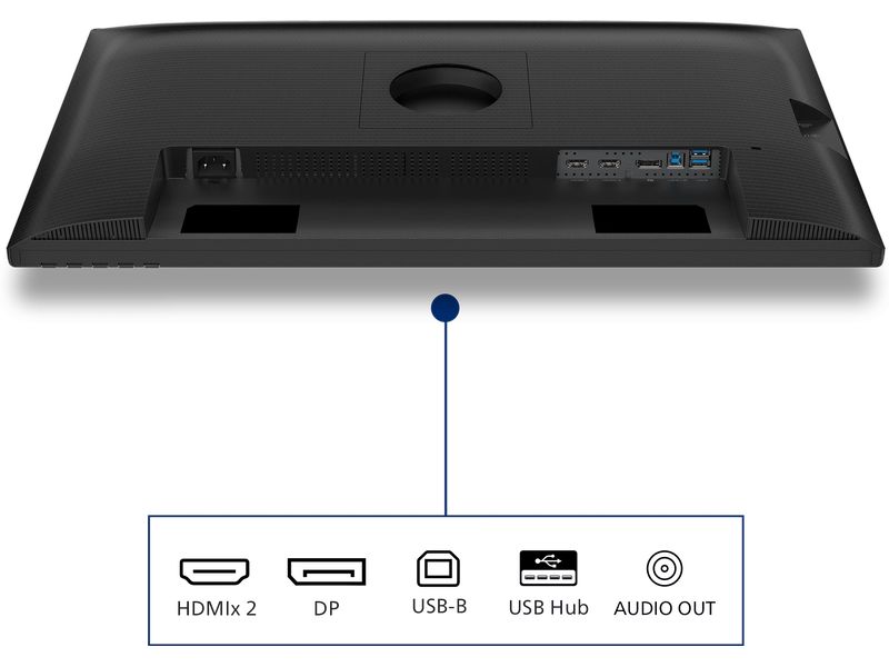Philips Monitor 27B2N3500J/00 27″-QHD-Business-Monitor mit 120 Hz Refresh-Rate