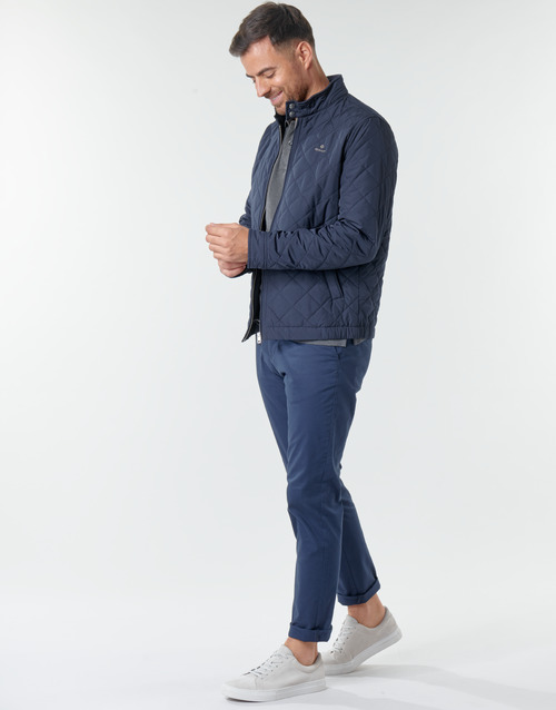 Gant - QUILTED WINDCHEATER - Marine