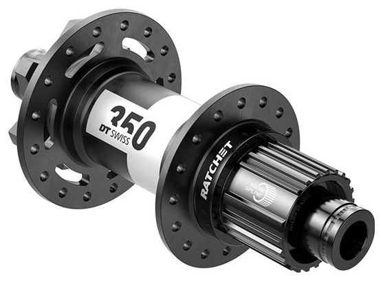 Moyeu Arrière DT Swiss 350 Classic 28 Trous | Boost 12x148mm | 6 Trous