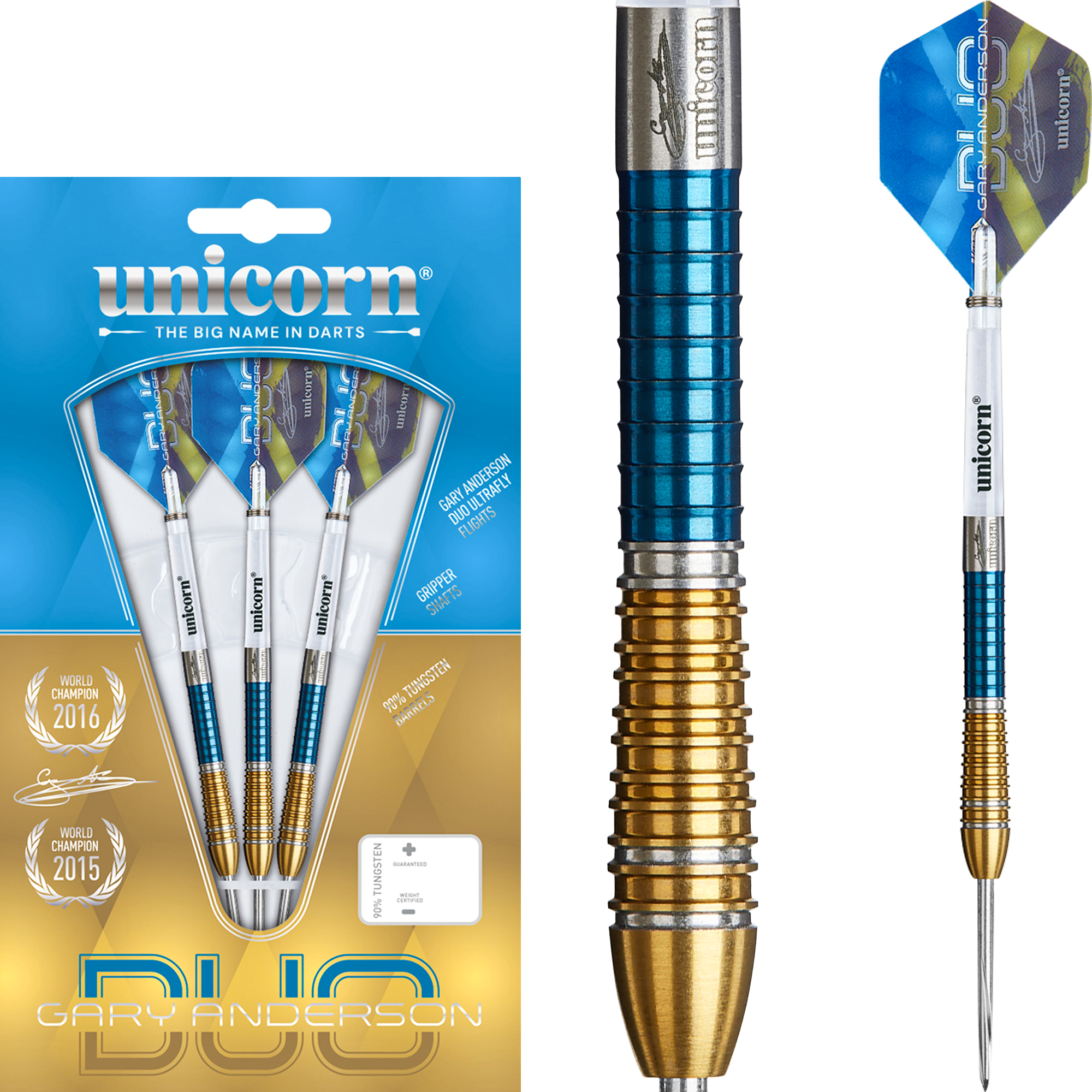 Unicorn - Gary Anderson Phase 6 Duo - Steeldart
