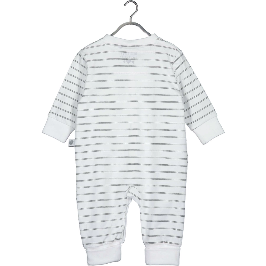 BLUE SEVEN Strampler white stripe