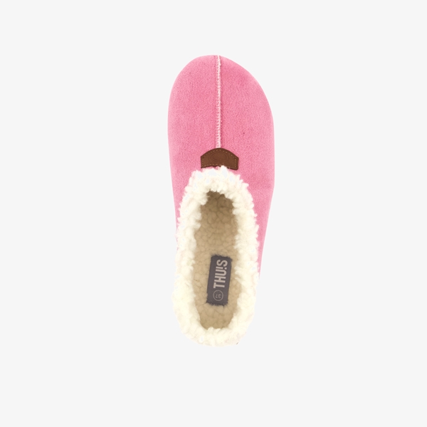Thu!s gevoerde dames pantoffels roze