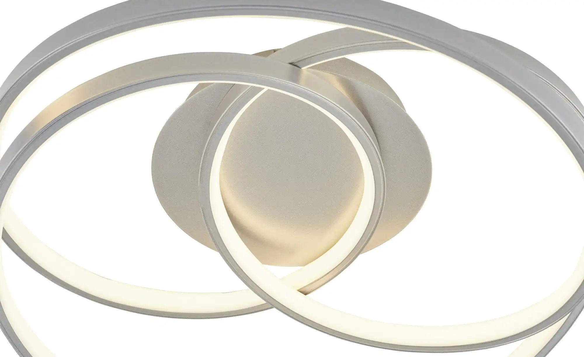 KHG LED-Deckenleuchte, 1-flammig, silberfarben