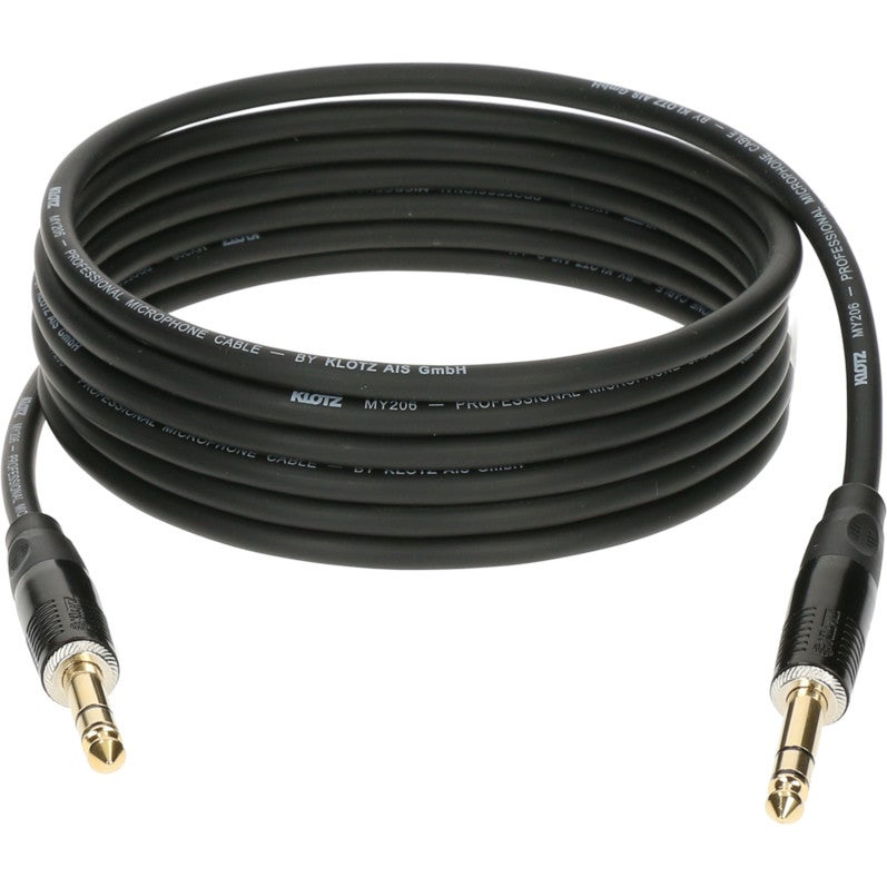 Klotz B3PP1K0200 gebalanceerde analoge audiokabel 6.35mm 2 meter