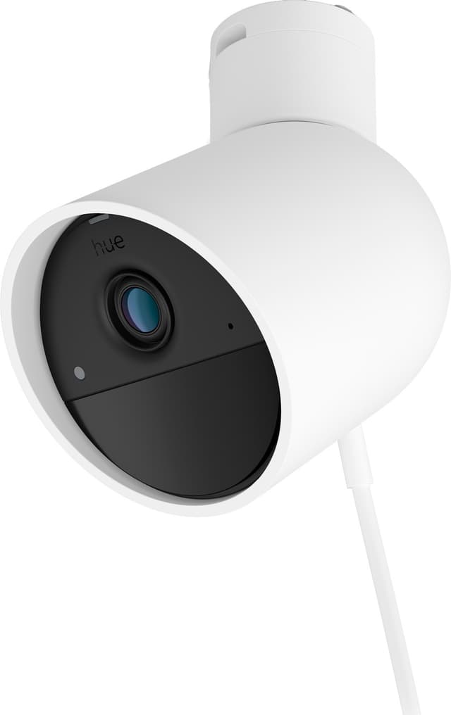 Philips Hue sikkerhedskamera (ledning/hvid)