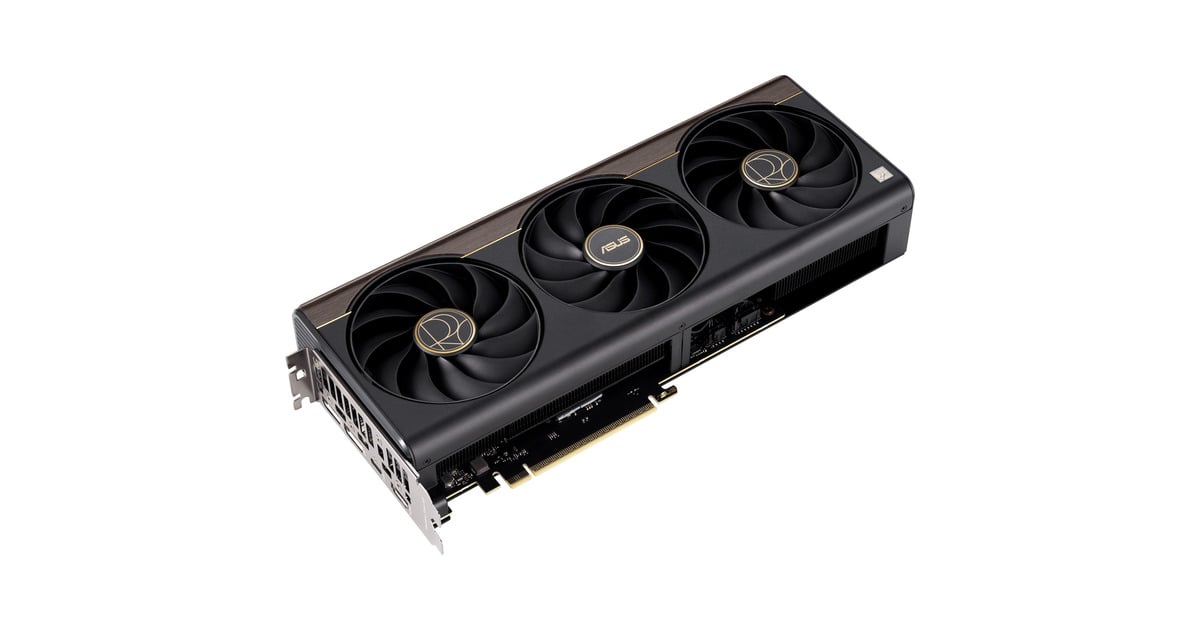 ASUSProArt GeForce RTX 5070 Ti OC grafische kaart  (DLSS 4, 2x DisplayPort, 1x HDMI 2.1, 1x USB-C)