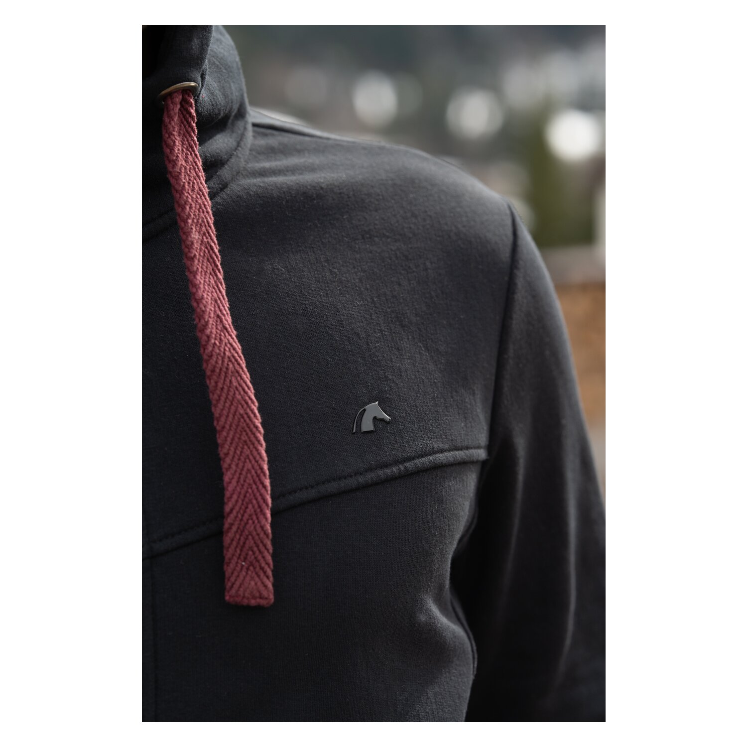 black forest Sweatjacke  - black