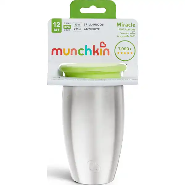 360° Miracle Edelstahl-Trinkbecher grün