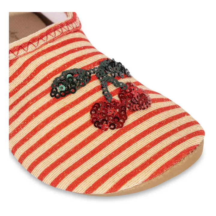 Konges Sløjd Chaussures de Plage Jade Pailletées | Terracotta