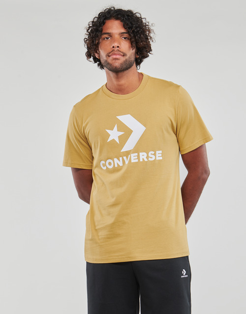 Converse - GO-TO STAR CHEVRON LOGO T-SHIRT - Jaune