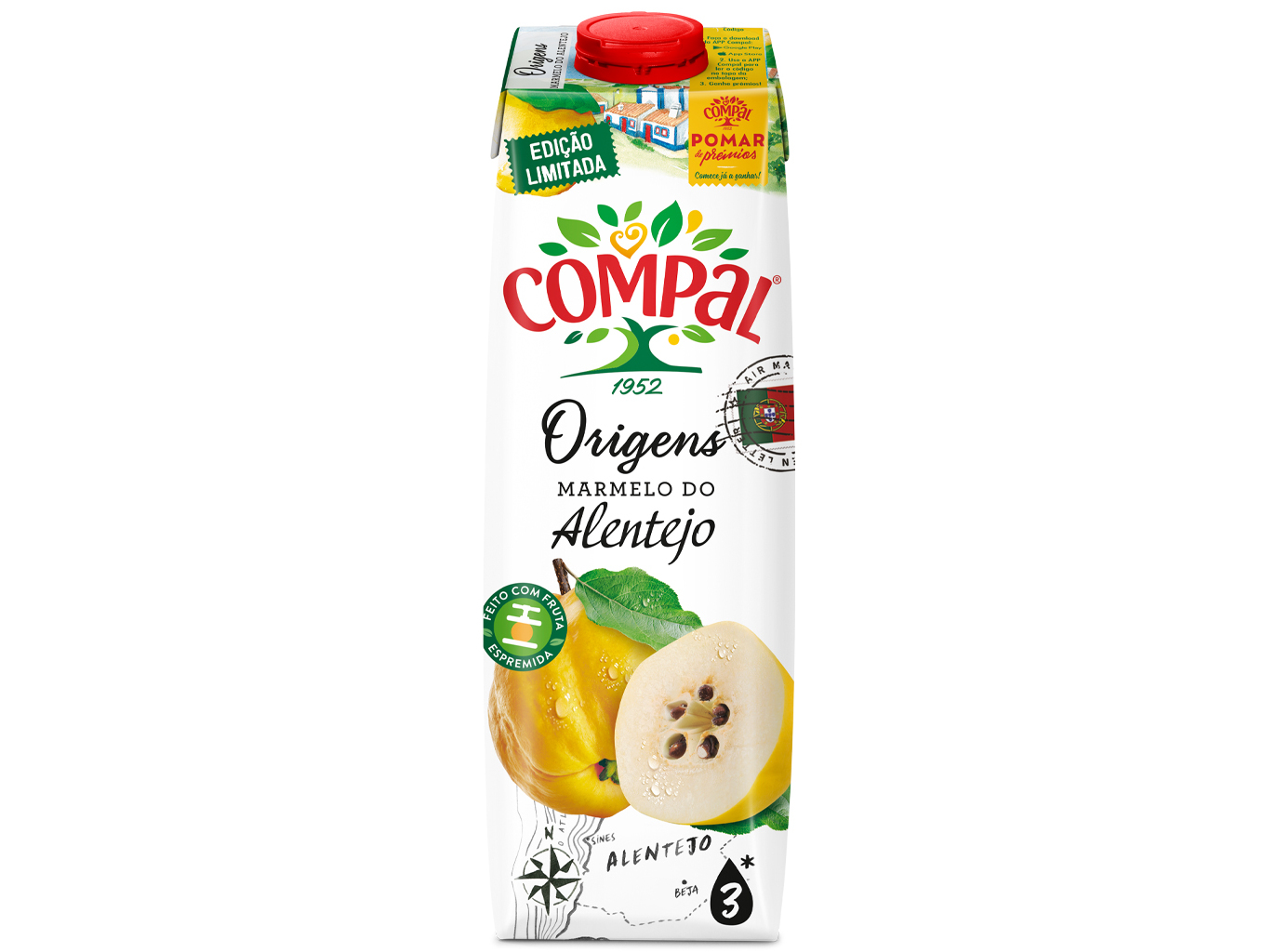 NECTAR COMPAL ORIGENS MARMELO 1L