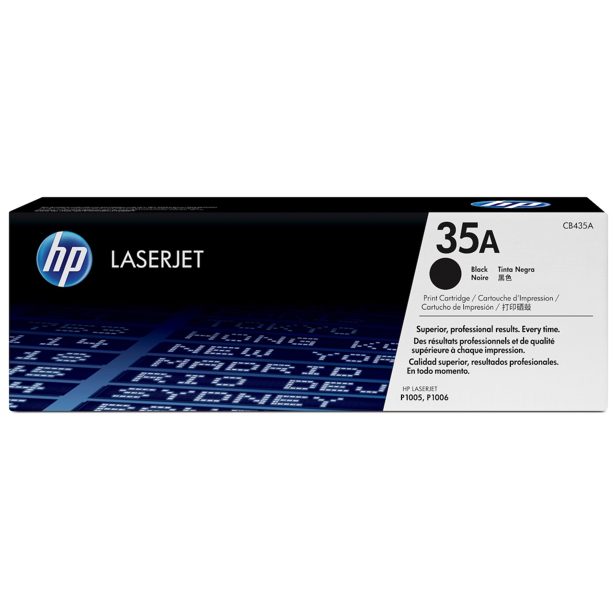 HP tonerkassett 35A Sort